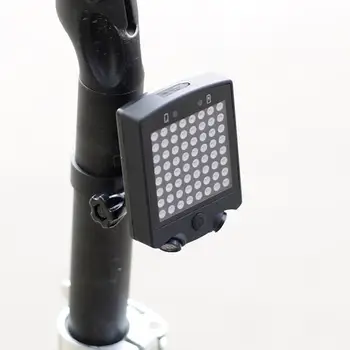 1 buc Lumini pentru Biciclete Biciclete Spate Coada Laser Indicator LED Lumina de Semnalizare la Distanță fără Fir USB Corp de Lumină