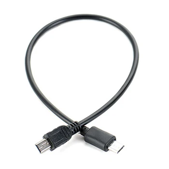 1 buc Micro USB Male La USB Mini Male de Date Adaptor Convertor Cablu Cablu de Date Cablu de 25cm