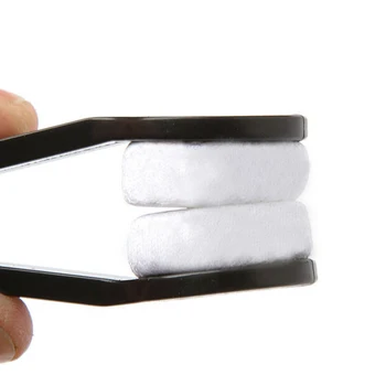 1 BUC Mini partea de Două Pahare Perie Microfibra pentru Ochelari Curat Ochelari de Curățare Freca Curat Curat Ochelari Perie Ecran Freca Noi