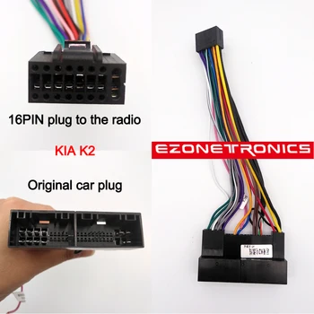 1-DVD Auto 2Din cu Mufă de Cablu Adaptor de Montare Dash Kituri Pentru KIA KX5 K2 Rio K5 Sorento PICANTO Dimineață CARENS RODON SPORTAGE Radio