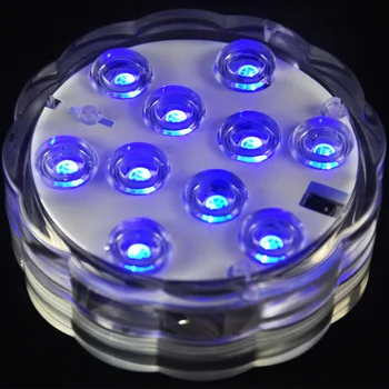 10 Culori LED-uri Impermeabil Piscină Lumină de Control de la Distanță Submersibile Subacvatice Piscină Lumina Petrecere la Piscină Lumină Accesorii Decor