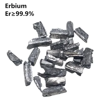 10 gram 99,9% Erbiu metal eșantion bucata