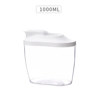 1000/1500ML Alimente Containere de Depozitare din Plastic de Bucatarie Frigider cu Taitei Cutie Multicereale Rezervor Transparent Sigilat Cutii