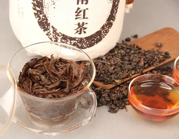 1000g/sac China Yunnan Fengqing Dian Hong Premium DianHong Negru-Ceai Frumusete Slabire Alimentar Verde pentru sanatate pierde in greutate uz casnic