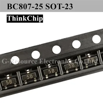 (100buc) BC807-25 SOT-23 PNP Tranzistor cu Siliciu BC817 SOT23 (Marcaj 5B)