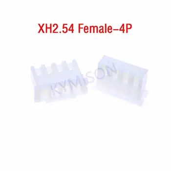 100buc XH2.54 Conector 2.54 MM Pas Locuințe pentru Femei carcasa de Plastic Priza 2P/3P/4P/5P/6P/7P/8P/9P/10P Pentru PCB Bord XH 2.54