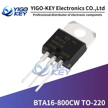 10BUC BTA16-800B BTA16-800C BTA16-800BW BTA16-800CW SĂ-220 Tranzistor BTA16800B BTA16800C BTA16800BW BTA16800CW TO220