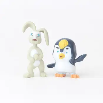 10buc/set Mașa și Ursul Papusa Model de Jucărie Scenă de Modelare Ornamente de Desene animate Anime Drăguț Pvc Cifre Păpuși Jucarii Cadou pentru Copii