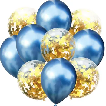 10buc/Set Multicolor Confetti Latex, Baloane Nunta Decor de 12 țoli Balon Copil de Dus Happy Birthday Party Decor Consumabile