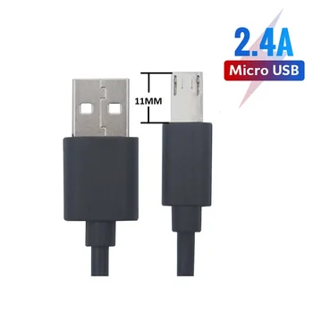 11MM Extra Lungi Cap Conector Micro USB Cablu de 1m CONDUS Cabel pentru Homtom ZOJI Z8 Z7 pentru Cubot Kingkong pentru Nomu S10 S20 S30 mini