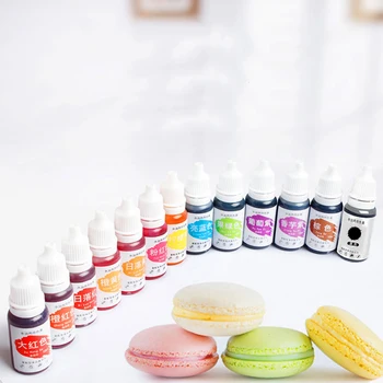 13Colors Coloranți de Luare de Săpun Lichid Colorat Kit Comestibile Colorant DIY Plastilină Apa Ulei Dublă Utilizare Face Prăjituri Trandafiri Biscuiți Săpun