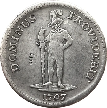 1797 Elveția Elveția thaler monedă copie