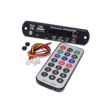 1buc 1Set Standard Wireless Bluetooth 12V MP3 WMA Decoder Bord Modul Audio USB TF Radio Pentru Mașină