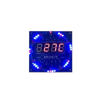 1BUC DIY Rotativ Digital cu LED-uri Modulul de Afișare de Alarmă Electronic Ceas Digital Kit 51 CSM Învățare Bord 5V DS1302