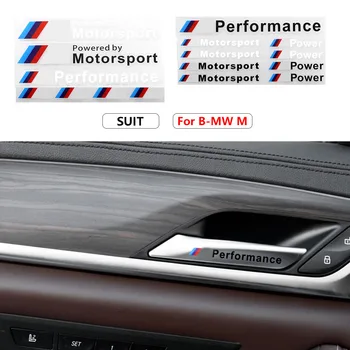 1BUC Masina M Performance Putere Motorstport autocolant Pentru bmw M Autocolant X1 X3 X4 X5 X6 X7 e46 e90 f20 e39 e60 f10 f30 accesorii Auto