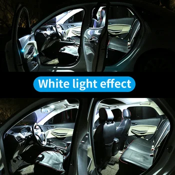 2 buc Alb accesorii auto F31mm Canbus fara Eroare LED-uri de iluminare Interioară lampă de Lectură Kit Harta Dom Licență Lampa