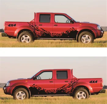 2 buc Grafică de Vinil Decal Camion Decal Auto Styling Accesorii de Decor pentru Dodge 4x4 Off Road pentru Pickup