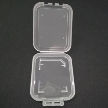 20 BUC Clar Transparent Standard de Card de Memorie SD Caz, Titularul Protector Cutie de Plastic Greu de Caz de Stocare de Înaltă Calitate