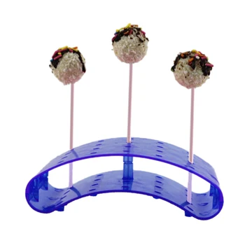 20 de Găuri Tort Pop Lollipop Sta cu Raft în Formă de U, Titularul DIY Tort Instrumente de Afișare Suport Acadea Tort Instrumente Acceserries