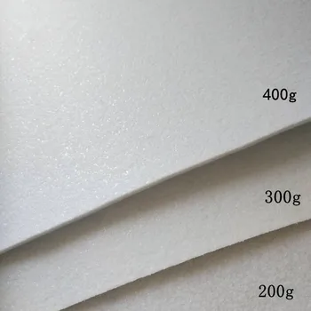200/300/400g Singură Parte Adeziv Bumbac Bataie Crema Interlinie de Umplere Perfect Pentru Geanta Patchwork Saci de Artizanat Proiecte DIY