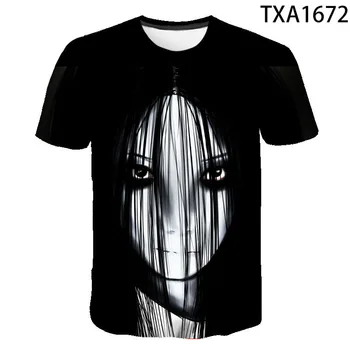 2020 Fantoma Ii T-shirt Japonia Fata de Film de Groază Inel Creatură Phantom Pică Moda Barbati Femei T Shirt Gotic 3D Topuri Tee