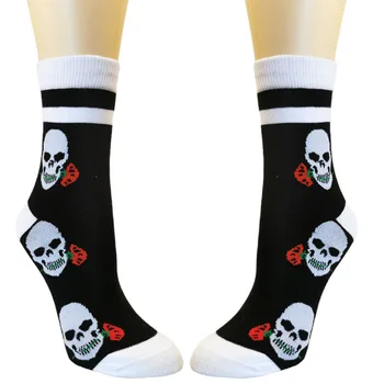2020 Personalizate Cap de Craniu a Crescut Șosete Halloween Bărbați Și Femei de Mediu Ciorapi Sudoare de Absorbție Șosete Șosete de Bumbac