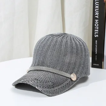 2020 Reglabil Hip Hop Pălării Pietre Coada De Cal Șapcă De Baseball Pentru Femei Ochiurilor De Plasă Capace Murdar Snapback Hat Vara Pălărie De Sex Feminin