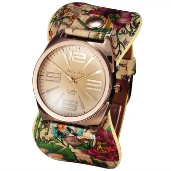 2020 Stil Boem Femei Ceasuri pentru Femei de Moda Rochie de Ceasuri din Piele Cuarț Ceas de mână Doamnelor Ceas dame horloges WOMGAE