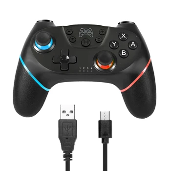 2021 Bluetooth Pro Gamepad pentru N-Comutator NS-Comutator NS Comutator Consolă Wireless Gamepad Joc Video USB Joystick-ul de Control