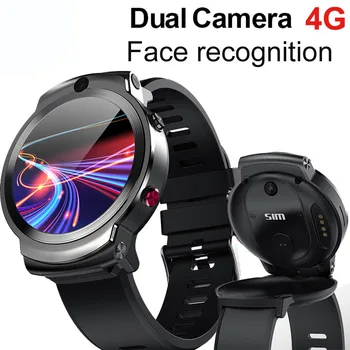 2021 Nou 4G Smart Watch DM28 HD, Ecran Retina Andriod 7.1 8.0 MP aparat de Fotografiat MTK6739 Quad Core, 3GB memorie 32GB IP67 rezistent la apa
