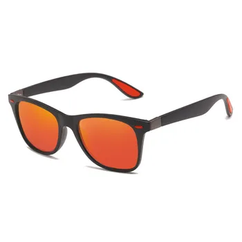 2021 Nou Design de Brand Polarizat ochelari de Soare Barbati Femei Conducere Nuante de sex Masculin Epocă Ochelari de Soare Spuare Oglindă Vara UV400 Culori