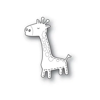 2021 nouă Tăiere de Metal Moare Whittle Girafa Cadru mucegai decor album ambarcațiuni de hârtie cuțit mucegai lama stantare mucegai
