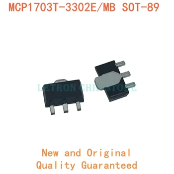 20BUC MCP1703T-3302E/MB SOT89 MCP1703T SOT-89 noi și originale IC Chipset