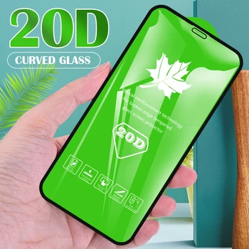20D Sticla Full Cover Pentru iPhone 12 mini 11 Pro XS Max XR X 8 7 6 6S Plus SE 2020 SE2 Ecran Protector de Film Protector
