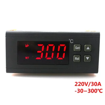 220V/30A Digital Controler de Temperatura Rc-114 milioane de Termostat Ieșire Releu -30~300 Grade Cu Senzor Ntc
