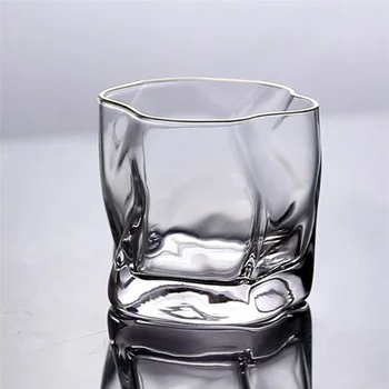 270ml Whisky Japonez Cocktail Pahare Mini Neregulate Cristal de Sticlă Ceașcă Personalizată de uz Casnic rezistente la Căldură Cana de Cafea