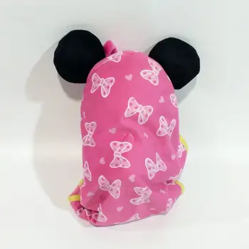28cm Disney Scutece Baby Minnie Mouse Cu Pătură Pluș, Jucării Umplute Papusa Moale Pentru Fata Ziua de nastere Cadou