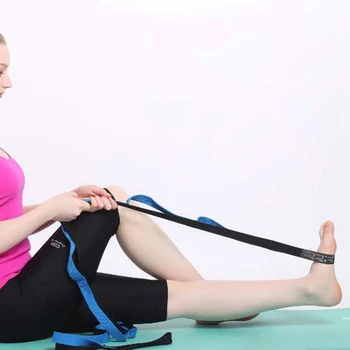 2m/6.6 ft Yoga Curele Anti-Gravitație Intindere Curea Antena Yoga Coarda Cu Prindere Bucle Exercițiu de Fitness Coarda Picior Talie Rezistență