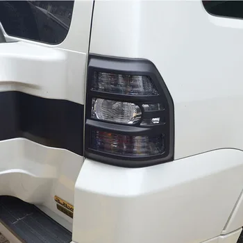 2pc Negru mat Spate Capac lampă Auto Accesorii se potrivesc pentru Mitsubishi PAJERO 2007 -2019 stop Auto styling