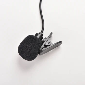 3.5 mm Unghi Drept Conectați PC-ul Desktop microfon Microfon Mini de 3,5 mm Lega Rever Lavaliera Clip de Pe Microfon pentru Cursuri de Predare