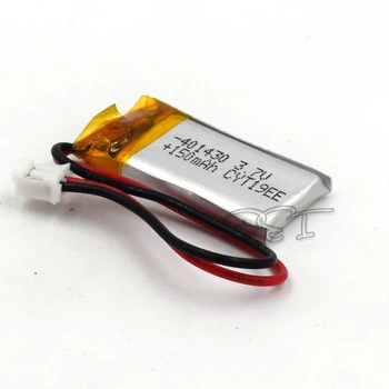 3.7 V 401430 150mAh Cu Plug baterie Reîncărcabilă Li-polimer litiu Lipo Celule Li-ion baterie Pentru tableta digitală Set PSP MP5 GPS Bluetoo