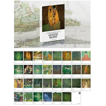 30 Buc/Set Gustav Klimt Serie carte Poștală ins Stil Felicitari DIY Jurnalul Decor de Papetărie