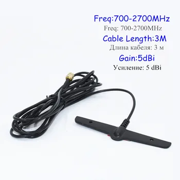 3G 4G LTE antena 2.4 GHz 5dBi antena wifi cu SMA male 3m cablu extern antenă de Exterior pentru Huawei B525 B310 B593 ZTE router