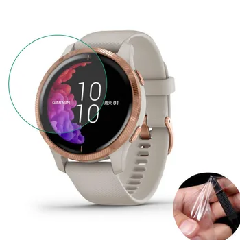 3pcs Moale Clar de Film Protector Guard Protection Pentru Garmin Venu Ceas Inteligent Smartwatch Full Screen Protector Capac (Nu de Sticla)