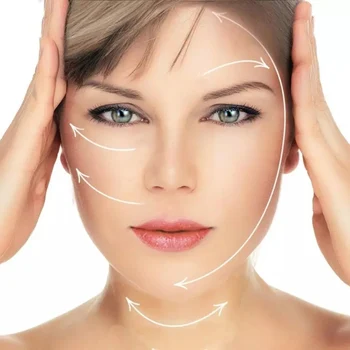 40 buc/Set Invizibil Subțire Autocolante Față de Forma de V Fata Liniei Facial Antirid Căzuți pieliise confruntă cu Ridicați Repede Bărbie Bandă Adezivă