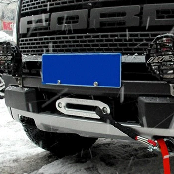 4000lbs Alumimum Nara Fairlead Pentru Sintetice Winch Rope Cablu Conduce SUV-ATV, UTV A0NE