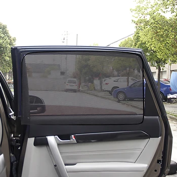 4buc Magnetic Mașină Umbra Soare Protectie UV Auto Cortina Auto geamuri Laterale Parasolar Scut Auto Geam Lateral Culisant ochiurilor de Plasă