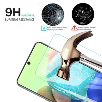 4BUC Sticla securizata Pentru Samsung Galaxy A71 A51 5G Complet Capacul de Protecție Samsun 51 71 Film Transparent Temperat Glas HD Clare 9H