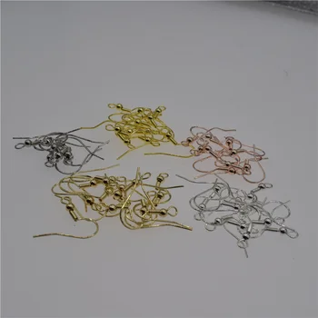 500P/Stiluri de Culoare DIY-conservarea Argint 925 Cârlig Ureche Accesorii Bijuterii Handmade, Accesorii Bijuterii a Face Constatări