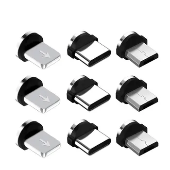 5PCS Magnetic Cablu mufa Micro USB de Tip C Rapida Cablu de Încărcare Pentru iPhone Xiaomi Telefon Mobil Încărcător Adaptor Magnet Cablul de Sârmă
